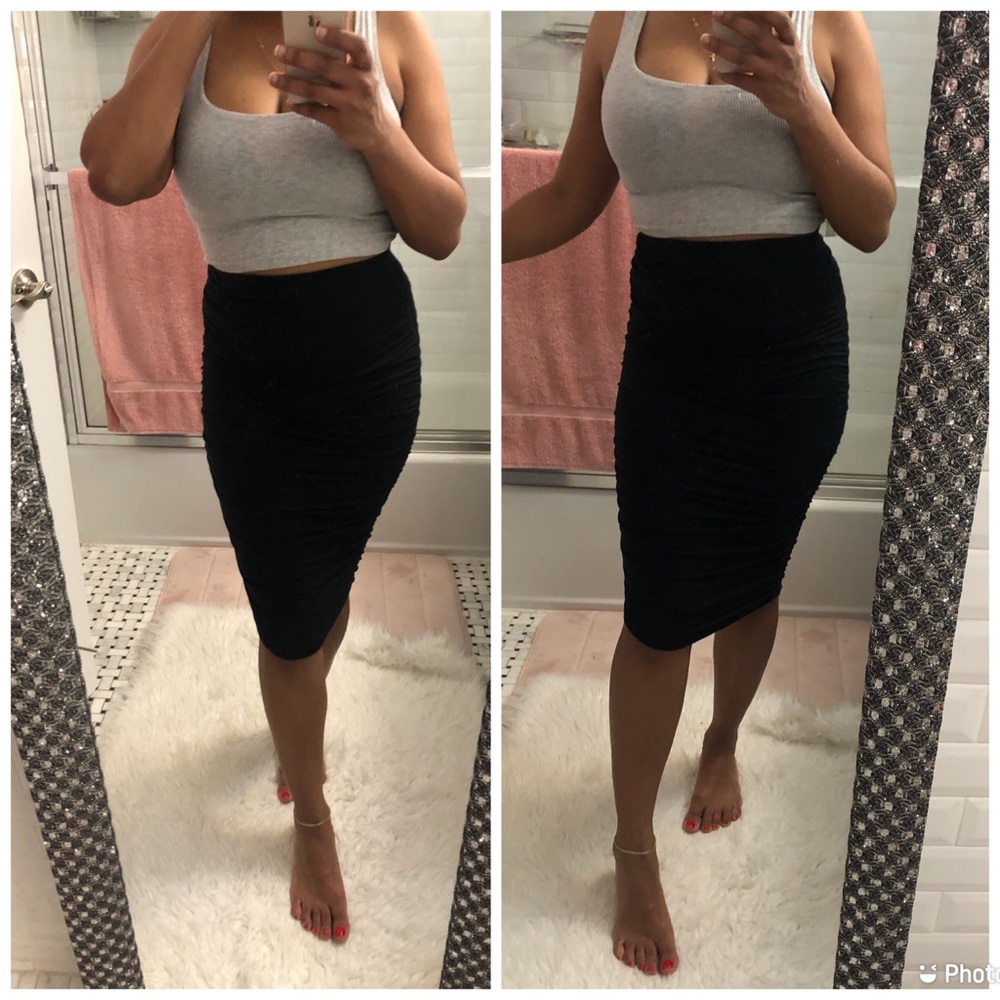 Black Pencil Skirt